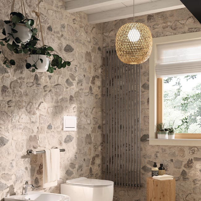 Leroymerlin Rivestimento decorativo in gres porcellanato Rocce beige da interno / esterno Sconti questo mese
