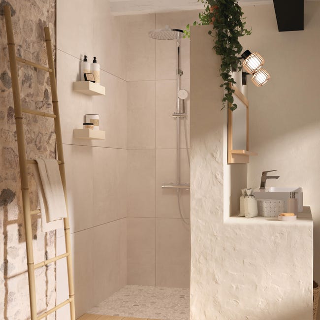 Leroymerlin Rivestimento decorativo in gres porcellanato Rocce beige da interno / esterno Sconti questo mese