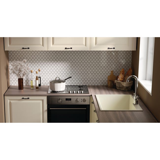 Leroymerlin Mosaico in ceramica Antik Lantern bianco L 24.1 x L 24.1cm x Sp. 6 mm Promozione Limitata