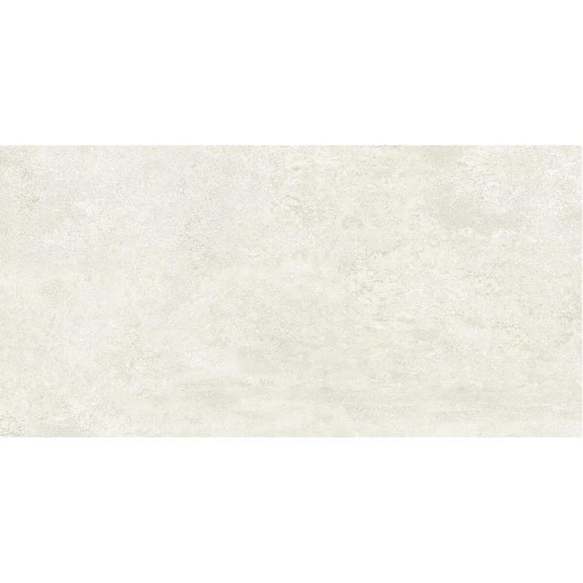 Leroymerlin Piastrella da pavimento e rivestimento interno ed esterno rettificato Concraft in gres porcellanato opaco bianco 120 x 60cm Sp. 9.2 mm traffico molto intenso (pei 5/5) R10 Affare Del Giorno
