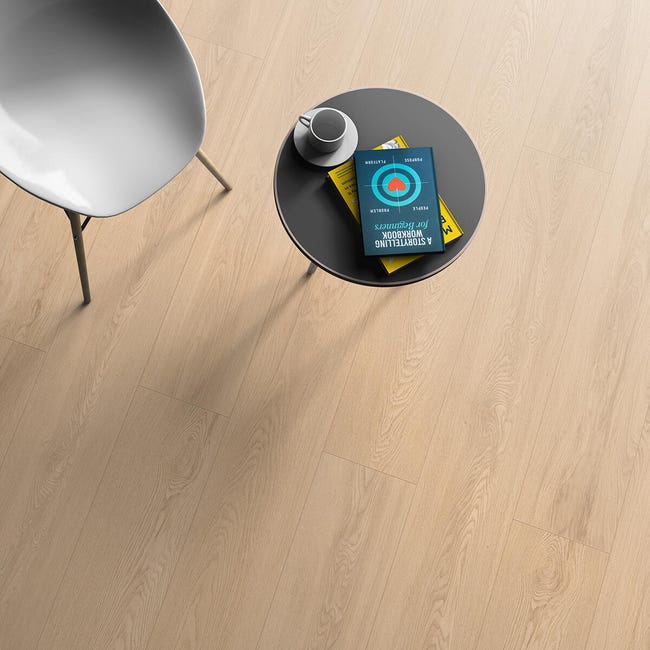 Leroymerlin Pavimento laminato ARTENS Grandis Light Natural XL rovere chiaro resistente all'acqua Sp 10mm Saldi Di Fabbrica