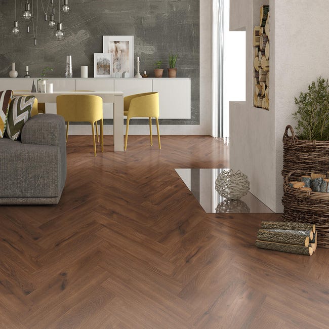 Leroymerlin Pavimento laminato ARTENS SPINA Monviso marrone Sp 8mm Sconto di tempo limitato