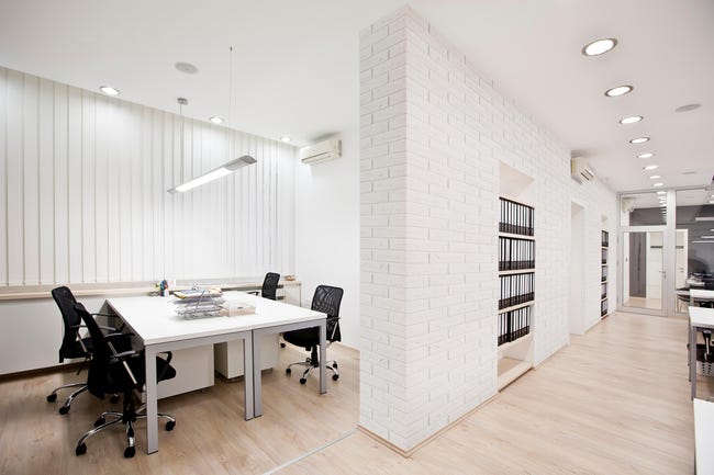 Leroymerlin Rivestimento decorativo in quarzo Elabrick bianco opaco da interno / esterno Comprare a buon mercato