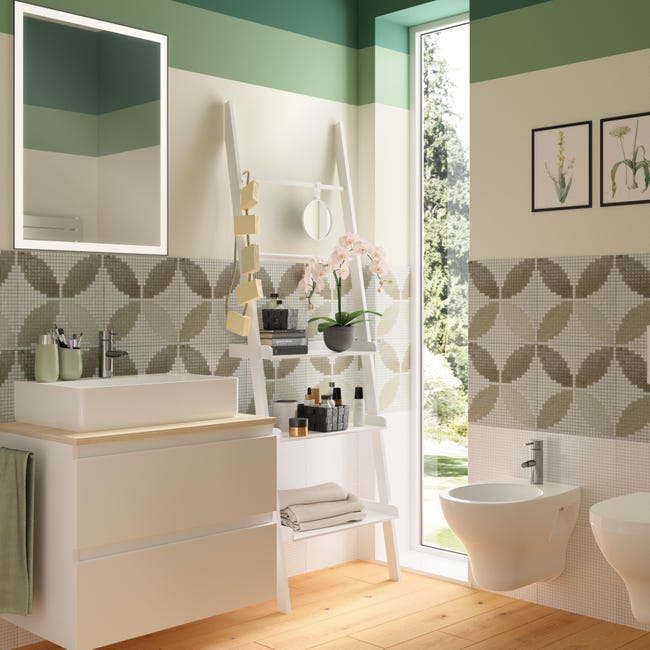 Leroymerlin Rubinetto per bidet Hilo cromato lucido SENSEA Smaltimento dello stoccaggio