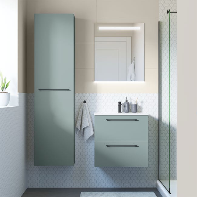 Leroymerlin Anta mobile da bagno verde SENSEA L 45 x H 172.9 x Sp 1.8 cm Offerta migliore