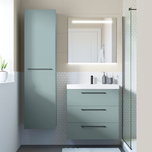 Leroymerlin Anta mobile da bagno verde SENSEA L 45 x H 172.9 x Sp 1.8 cm Offerta migliore