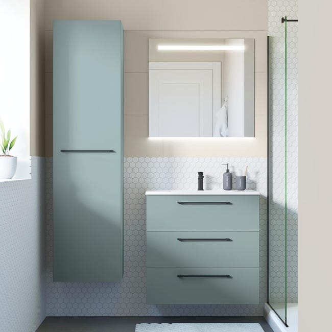 Leroymerlin Anta mobile da bagno verde SENSEA L 45 x H 172.9 x Sp 1.8 cm Offerta migliore