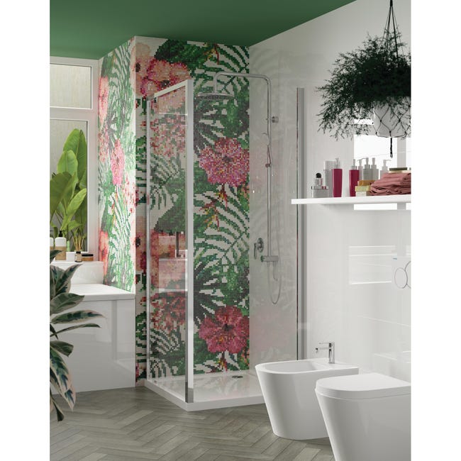 Leroymerlin Vaso WC filomuro SENSEA compacta sedile incluso P 55 x L 36 x H 39.5 cm bianco Super Saving Price