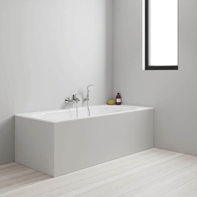 Leroymerlin Rubinetto per vasca Start Clova per muro cromo cromato GROHE Offerta speciale della fabbrica