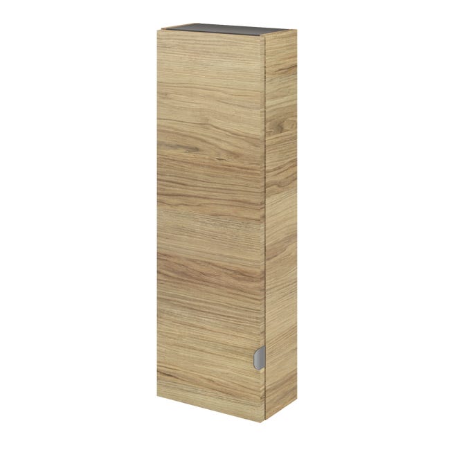 Leroymerlin Pensile bagno Neo rovere miele in vetro SENSEA 1 anta apertura da sinistra P 17 x L 30 x H 90 cm Officina