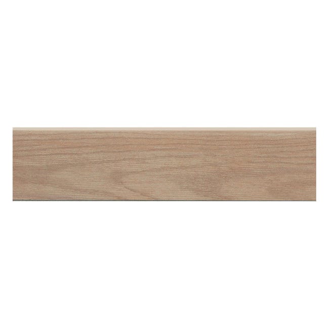 Leroymerlin Piastrella battiscopa Bois colore rovere H 8 x L 33 cm x Sp 8 mm Sconti questo mese