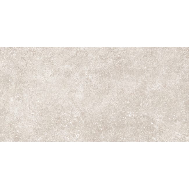 Leroymerlin Piastrella da pavimento interno Massangis in gres porcellanato smaltato opaco beige 60.4 x 30cm Sp. 7.4 mm traffico intenso (pei 4/5) R9 Promozione