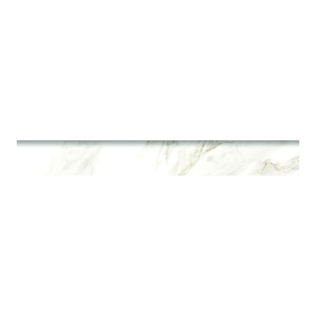 Leroymerlin Piastrella battiscopa Remix marble colore bianco H 0.74 x L 60 cm x Sp 7.4 mm Fino Al -60%