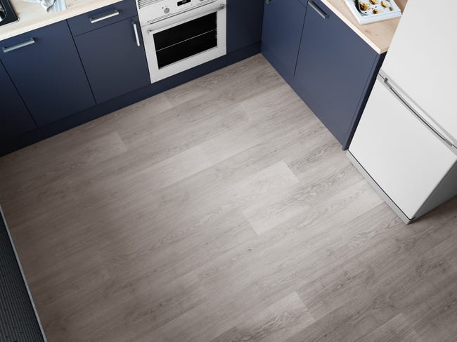 Leroymerlin Pavimento laminato ARTENS Macassar grigio resistente all'acqua Sp 10mm Prezzo Ridotto
