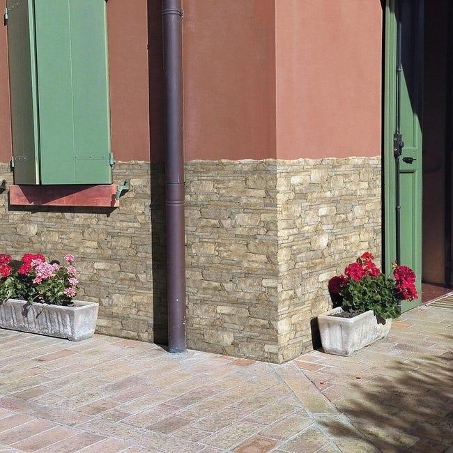 Leroymerlin Rivestimento decorativo in gres porcellanato Murales beige da interno / esterno Outlet