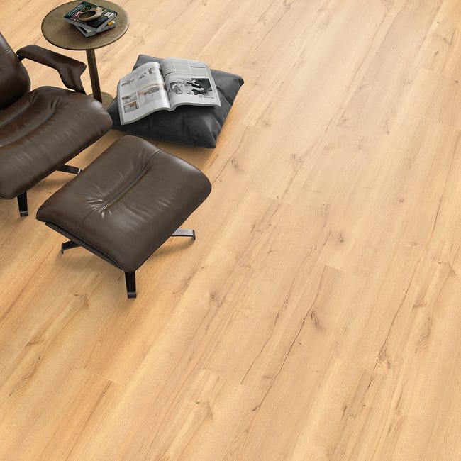 Leroymerlin Pavimento laminato ARTENS DESIGN Wayne beige resistente all'acqua Sp 10mm In Saldo