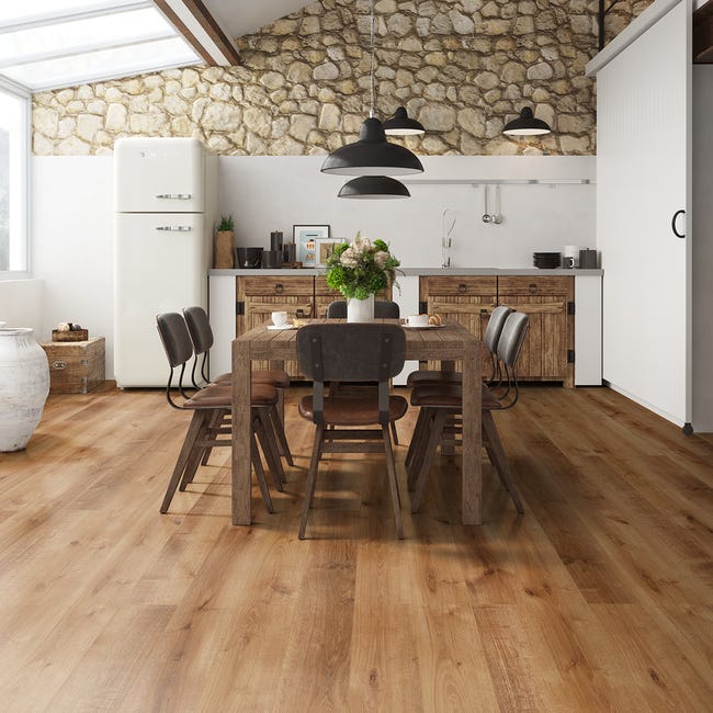 Leroymerlin Pavimento laminato ARTENS DESIGN Westport larice chiaro Sp 8mm Moda