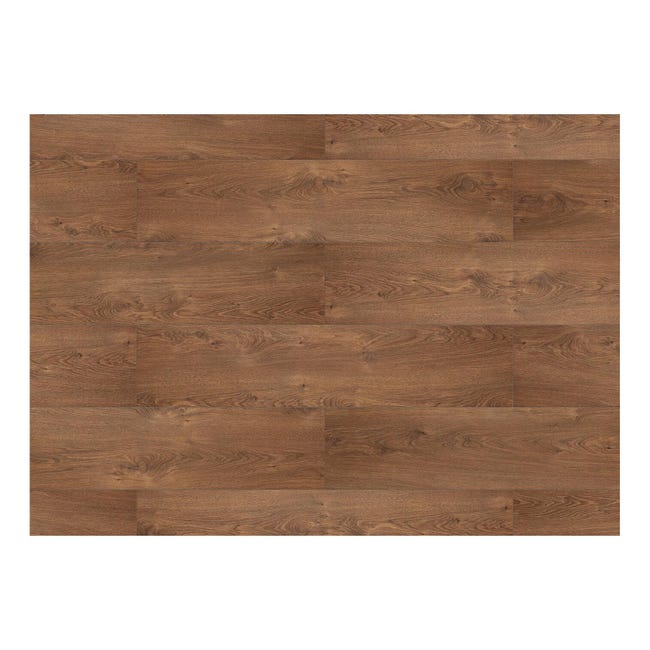 Leroymerlin Pavimento laminato ARTENS Oak redbrown marrone resistente all'acqua Sp 8mm Spedizione gratuita