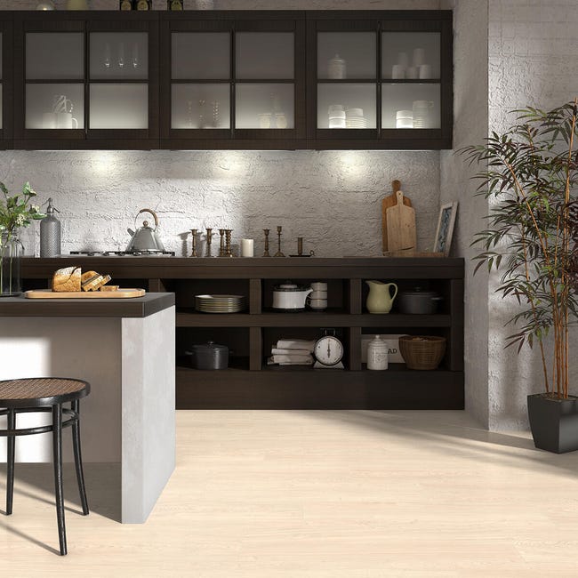 Leroymerlin Pavimento laminato ARTENS Pine bianco resistente all'acqua Sp 8mm Sconto di tempo limitato