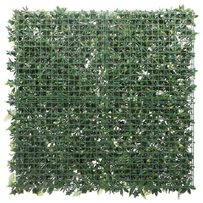Leroymerlin Parete verde artificiale in polietilene multicolore H 1 m x L 1 m Offerta San Valentino