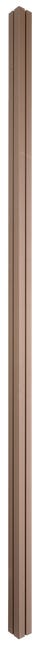 Leroymerlin Palo in ALLUMINIO NORTENE MOSAIC/PRIVAT quadrato H 215 cm x L 6 cm x L 6 cm ruggine Offerta Anniversario