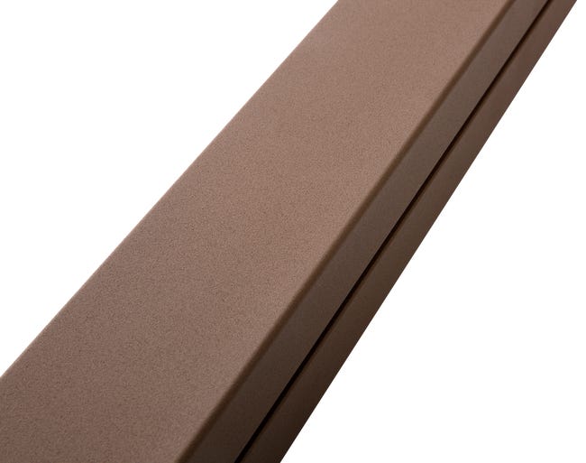 Leroymerlin Palo in ALLUMINIO NORTENE MOSAIC/PRIVAT quadrato H 215 cm x L 6 cm x L 6 cm ruggine Offerta Anniversario