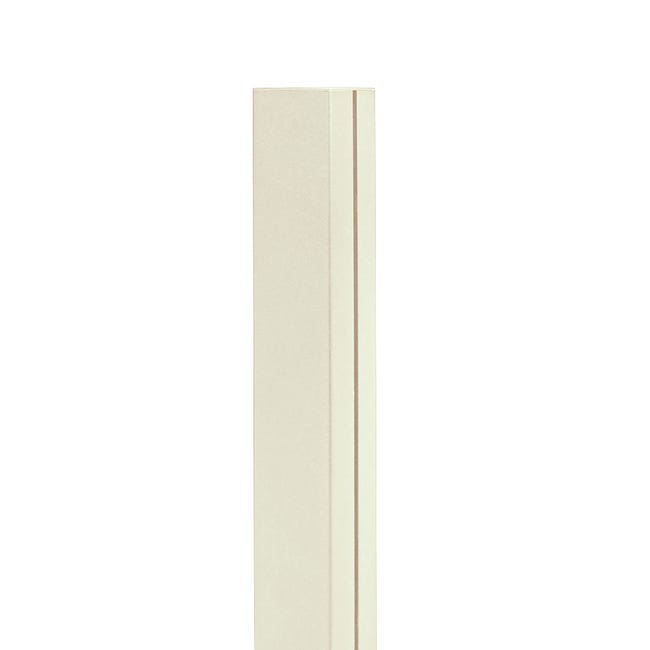 Leroymerlin Palo in ALLUMINIO NORTENE MOSAIC/PRIVAT quadrato H 120 cm x L 6 cm x L 6 cm bianco Smaltimento dello stoccaggio