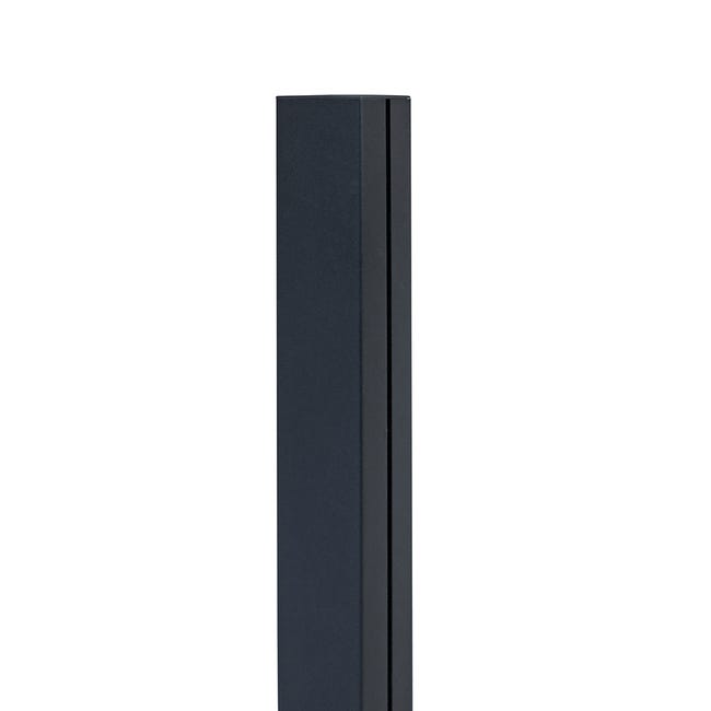 Leroymerlin Palo in ALLUMINIO NORTENE MOSAIC/PRIVAT posta con tacche H 120 cm x L 6 cm x L 6 cm grigio Comprane uno, ottenene uno gratis