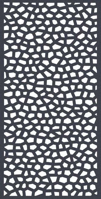 Leroymerlin Traliccio fisso MOSAIC in polipropilene grigio L 100 X H 200 cm 5 mm Enormi risparmi