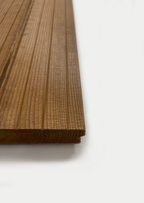 Leroymerlin Listone da incastro THERMOWOOD ONEK in legno 200 x 11.7 cm Sp 21 mm marrone Super Saving Price