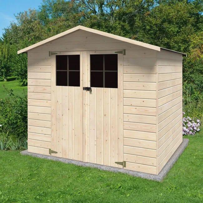Leroymerlin Casetta da giardino DECOR ET JARDIN in legno Iris con porta doppio battente superficie totale 4.61 m² e spessore parete 12 mm Latest stili