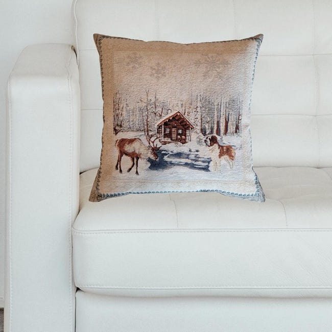 Leroymerlin Cuscino Laggan beige 42 x 42 cm Italia