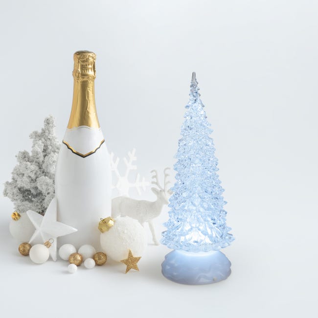 Leroymerlin Albero luminoso ghiaccio multicolore H 27 cm Nuovo