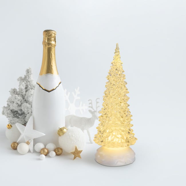 Leroymerlin Albero luminoso ghiaccio multicolore H 27 cm Nuovo