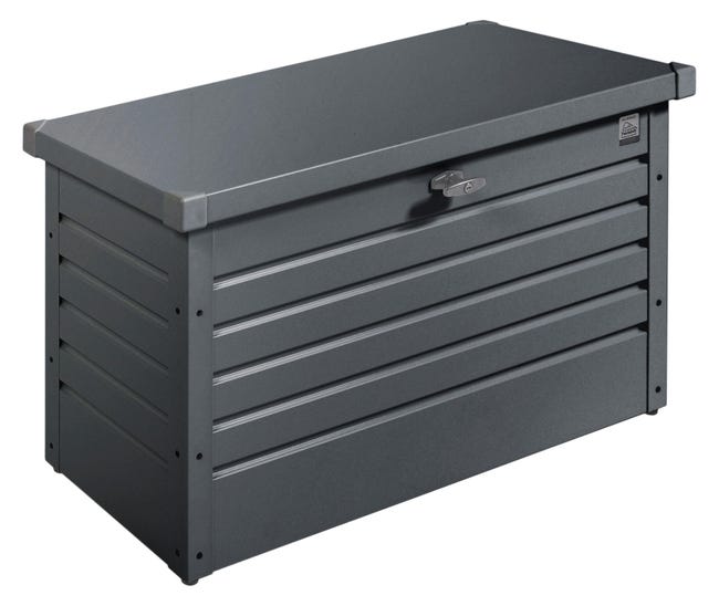 Leroymerlin Baule BIOHORT 130 in acciaio grigio scuro L 134 x H 71 x P 62 cm Spedizione Gratuita