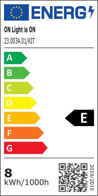 Leroymerlin Set da 6 lampadine Goccia Filament Led X6 LED filamento E27 goccia trasparente 8W= 360° Promozione Limitata