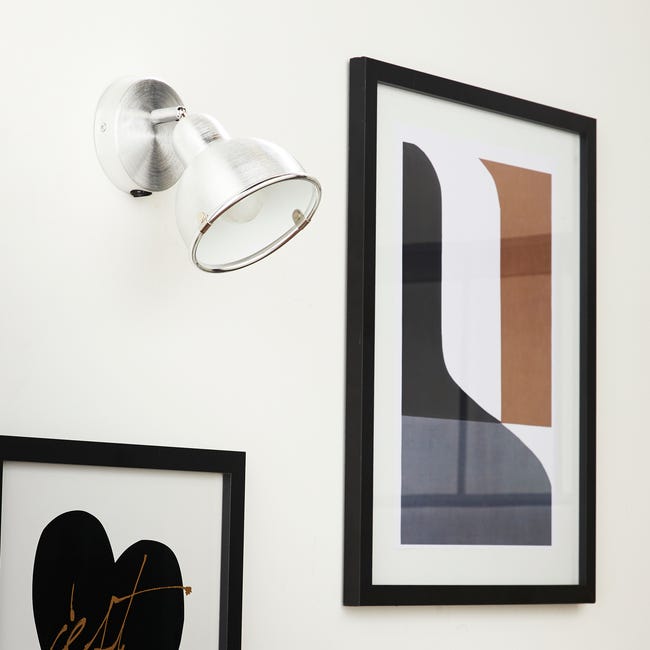 Leroymerlin Faretto decorativo senza fonte luminosa 1 luci Farell E14 INSPIRE Offerta