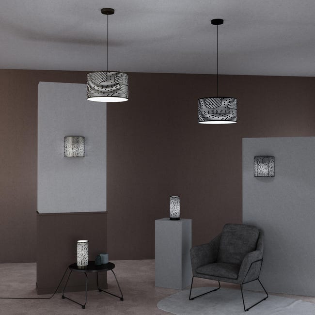 Leroymerlin Applique moderno Slots grigio INSPIRE Saldi