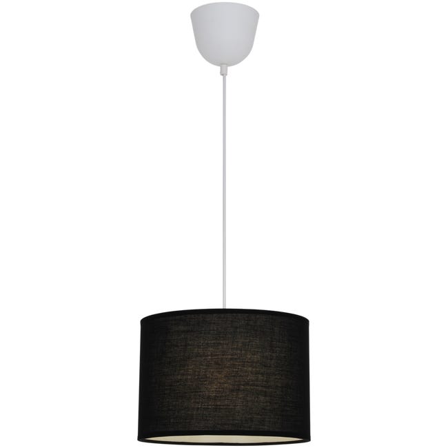 Leroymerlin Lampadario Moderno Sitia nero E27 INSPIRE Negozio