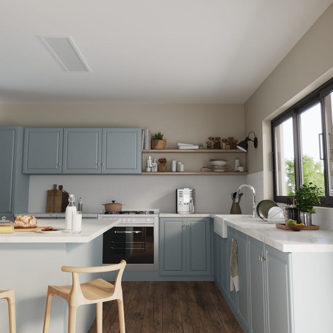 Leroymerlin Pannello LED Anvik bianco 30x120 cm INSPIRE Luce bianco naturale 4000 LUMEN Moda