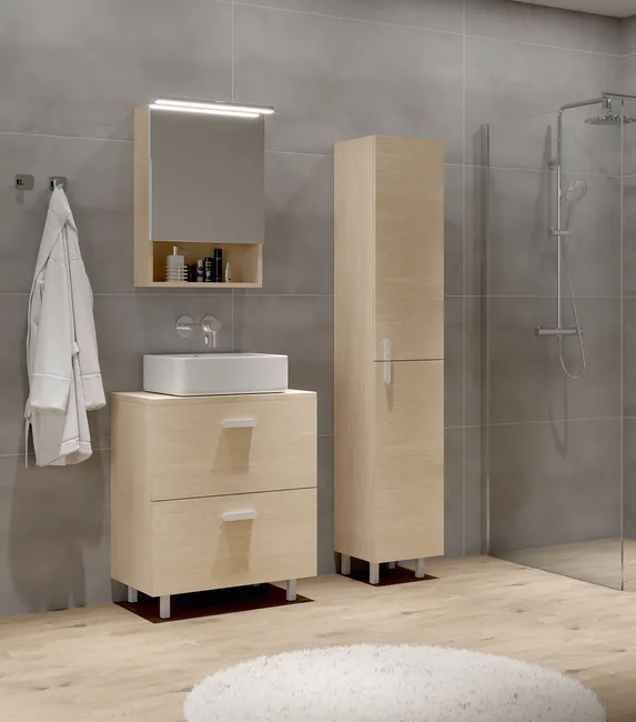 Leroymerlin Applique LED bagno moderno Slim 50 cromo INSPIRE Spedizione gratuita