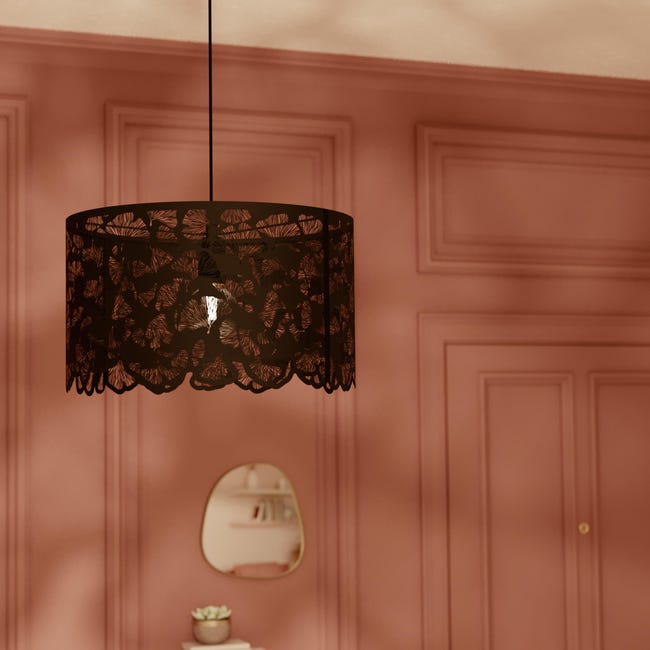 Leroymerlin Lampadario Glamour Marotta nero E27 INSPIRE Comprare a buon mercato