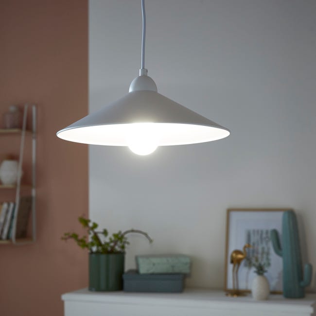 Leroymerlin Lampadario Industriale Braga grigio E27 INSPIRE Offerta esclusiva