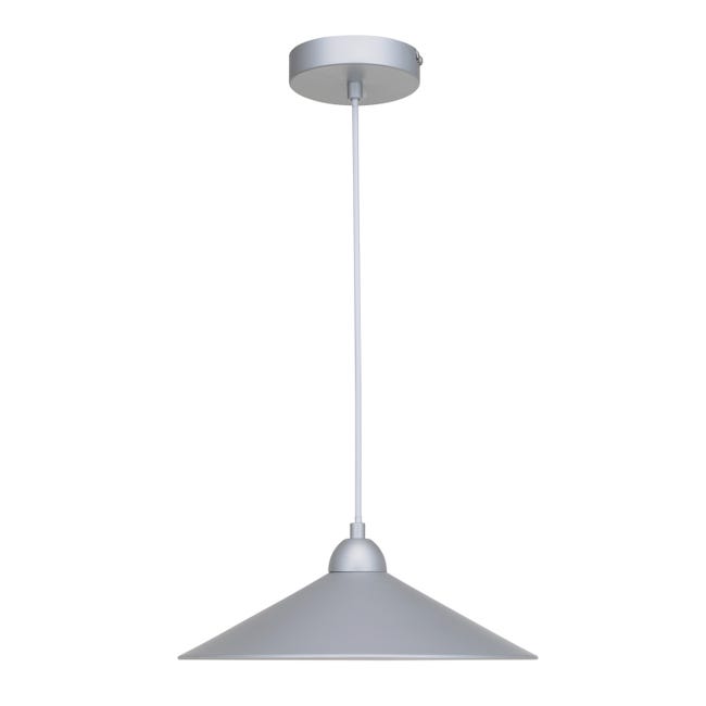 Leroymerlin Lampadario Industriale Braga grigio E27 INSPIRE Offerta esclusiva