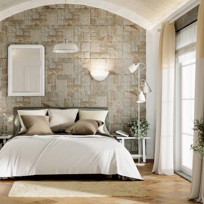 Leroymerlin Lampadario Country charm Milky beige E27 INSPIRE Offerta Anniversario