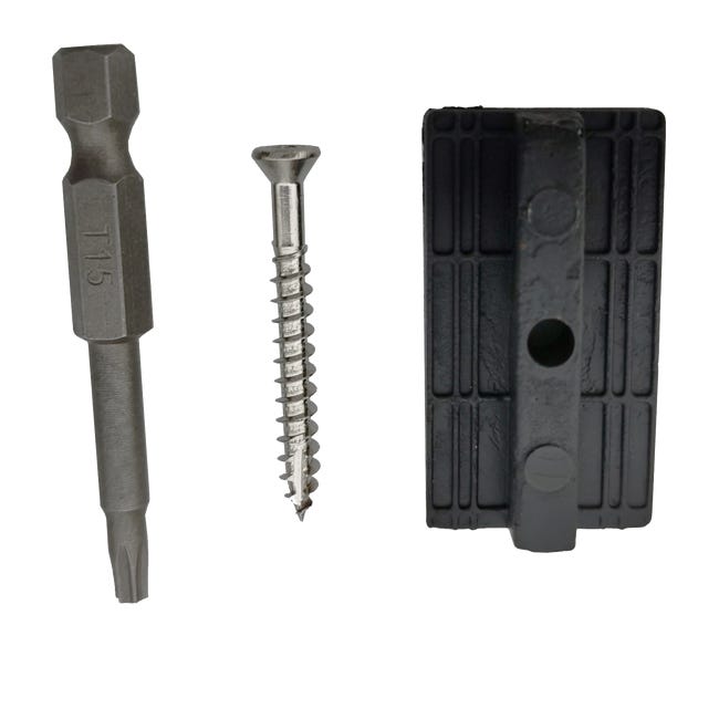 Leroymerlin Kit di installazione NATERIAL Atlas e Rio con 100 clip e viti Liquidazione