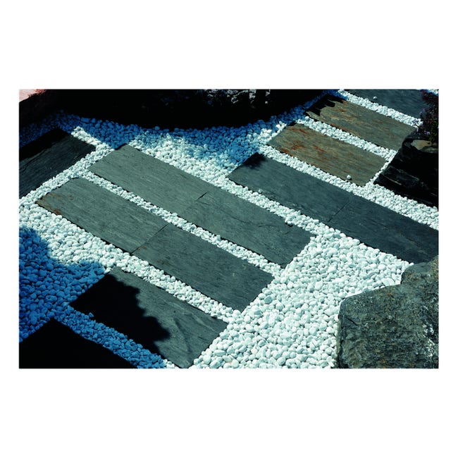 Leroymerlin Ciottolo 7/15 bianco carrara 20 kg Offerte speciali