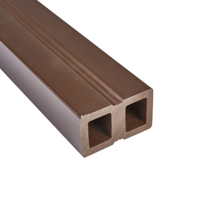 Leroymerlin Travetto da pavimento Atlas e Rio in composito di legno e plastica (wpc) 220 x 5 x Sp 3 cm Only for today