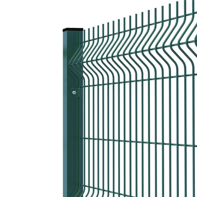 Leroymerlin Piastra di montaggio in ACCIAIO FERRO BULLONI Medium 10 pz quadrato H 1 cm x L 3 2 cm x L 3 2 cm verde In vendita