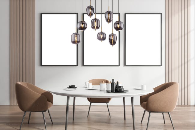 Leroymerlin Lampadario Moderno Blacky I 8x E14 GLOBO Fino Al -60%